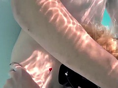 Lieveling, Strand, Grote lul, Hardcore, Masturbatie, Openbaar, Zuigen, Onderwater