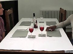 ぽっちゃり, 浮気者, ぽちゃ, 巨大, 異人種間, 淫乱熟女, 母, オッパイの