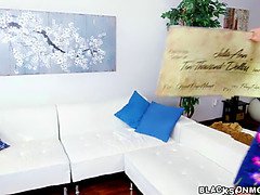 デカチン, エロ熟女, チン, 黒人, 母, ペニス, フェラする, 三人