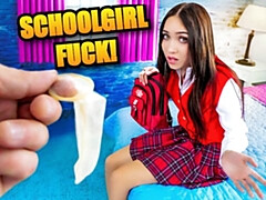 18, デカチン, フェラチオ, 中出し, はじめて, Hd, オマンコ, ヴァージン