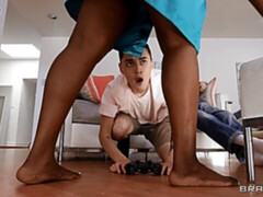 Grote kont, Grote mammen, Pijpbeurt, Bruinharig, Hondjeshouding, Zwart, Interraciaal, Moeder die ik wil neuken