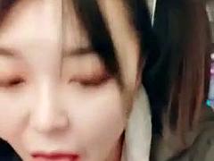 Amateur, Asiatique, Gros seins, Tir de sperme, Branlette thaïlandaise, Masturbation, Pov, Nénés