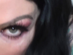 Home movie blowjob with Jen Hexxx   her boy's big cock