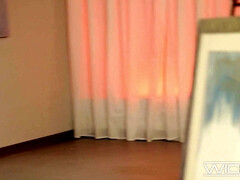 デカチン, ブロンド, フェラチオ, カップル, イマラチオ, 現実, 喫煙, オッパイの