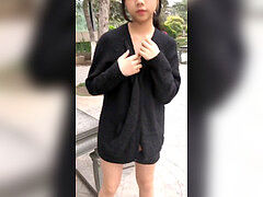 Азиатки, Китаянки, Эксгибиционист, На публике