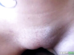 Kinderoppas, Grote lul, Blond, Diep in de keel, Hd, Gezichtspunt, Mager