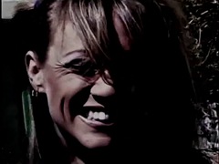 Blonde, Couple, Gode, Doigter, De plein air, Piscine, Adolescente, Rétro ancien