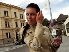 Sucer une bite, Couple, Argent, Pov, Public