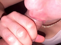 Leie, Asiatisch, Blasen, Braunhaarige, Paar, Spermaladung, Handjob, Sperma