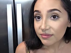 フェラチオ, 茶髪の, 指いじり, 手コキする, ハードコア, ガリガリ, ティーン