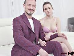 Язык в попке, Большой член, Минет, Секс без цензуры, Лизание, Масло, Наездница