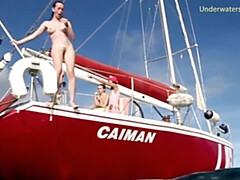 Arsch, Blondine, Hd, Zierlich, Muschi, Russisch, Titten, Unter wasser