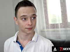 Grote lul, Grote mammen, Pijpbeurt, Mollig, Sperma shot, Fetisj, Omie, Tieten likken