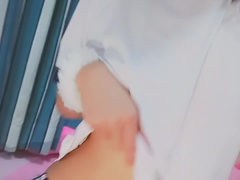 Enthousiasteling, Vrouw, Hd, Masturbatie, Orgasme, Spuiten, Tiener, Webcamera