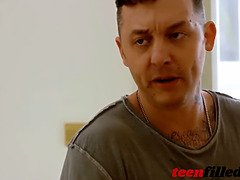 Grote lul, Pijpbeurt, Sperma shot, Zwart, Hd, Latijnse vrouw, Spier, Tieten likken