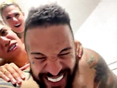 Amateur Anal Sex with Busty White Girl - Pounding Ass and Pussy Until Cumming Together