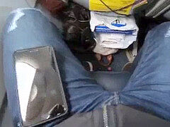 Airplane-handjob, latina, public-bj