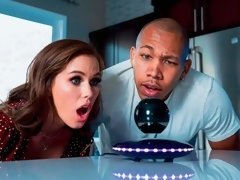 お尻, デカパイ, 黒人, フェラチオ, バック, 手コキする, オナニー, 淫乱熟女