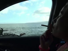 Leie, Strand, Bikini, Fingern, Freundin, Im freien, Pov, Öffentlich