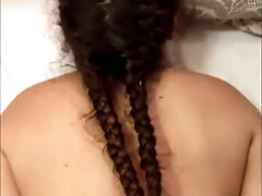 Arsch, Braunhaarige, Paar, Hundestellung, Französisch, Hd, Lingerie, Jungendliche (18+)