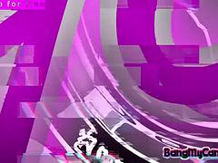 素人, 美人, デカパイ, フェラチオ, 茶髪の, 中出し, ポリス, オッパイの