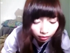 Asiático, Chica, Grupo, Pov, Adolescente