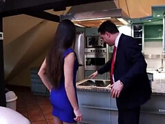 Cunnilingus, Loco, Linda, Checa, Pies, Fetiche de pies, Tacones, Tragarse