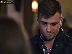 Taboo bottom stud bareback with tattooed stepbro on top