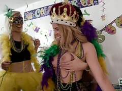 Leie, Arsch, Blasen, Hochschule, Studentenwohnheim, Gruppe, Lesbisch, Party