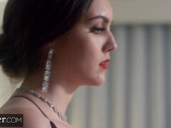 Bondage domination sadisme masochisme, Sucer une bite, Bondage, Brunette brune, Gorge profonde, Faciale, Chevaucher, Fessée