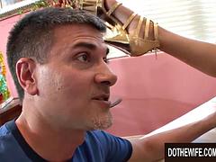 Cuckquean Wife Watches Her Man Fuck Sexy Teen Esmi Lee by Do The Wife: Porn