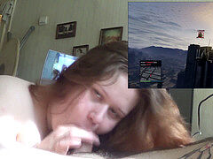 ぽっちゃり, フェラチオ, ぽちゃ, イく瞬間, デブ, フェラする, タトゥー