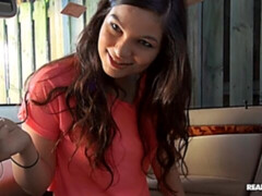 Минет, Брюнетки, В машине, Собачьи, Ласковые ручки, Бритые, Молоденькие, Сиськи