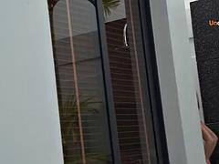 Fucked a stranger hard in her villa