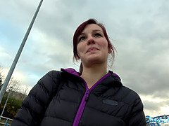 Amateur, Grosse bite, Brunette brune, Tir de sperme, Hard, Massage, Public, Réalité