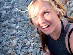 Amateur, Culo, Chica, Playa, Pareja, Alemán, Hd, Al aire libre