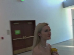 Rubia, Mamada, Corridas, Sexo duro, Pov, Montar, Flaco, Adolescente