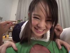 アジア人, お尻, ハードコア, メイド, 自然山雀, オマンコ, ティーン, オッパイの