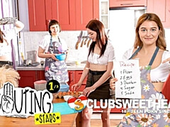 18 летние, В клубе, Фетиш, На кухне, Лесбиянка, Лизание, Киски, Бритые