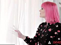 ブロンド, フェラチオ, ハードコア, インド人, なめる, 下着, オナニー, タトゥー