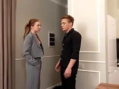 18, フェラチオ, Hd, 自家製, 筋肉, ラフ, ロシア人, ティーン