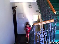デカパイ, 祖父, お婆さん, 巨大, 熟年, 自然山雀, オッパイの