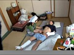 素人, フェラチオ, 日本人, なめる, 淫乱熟女