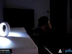 デカ尻, デカパイ, Hd, レズビアン, なめる, コキ, ラフ, ゴムタイツ