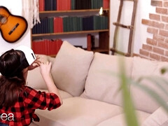 Braunhaarige, Geschnappt, Europäisch, Hd, Lesbisch, Lecken, Orgasmus, Rasiert