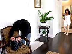 Miles is financially broke and had to eat Ninas delicious pussy Sergeant Miles