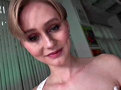素人, 美女, デカチン, フェラチオ, 手コキする, ハメ撮り, 馬乗り, フェラする