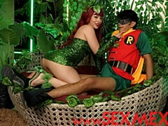 デカ尻, デカチン, デカパイ, フェラチオ, バック, 淫乱熟女, 赤毛, オッパイの