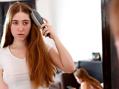 Kont, Blond, Likken, Masturbatie, Kut duiken, Geschoren, Strippen, Tiener