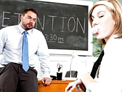 18 años, Culo grande, Verga grande, Rubia, Mamada, Estilo perrito, Adolescente, Tetas